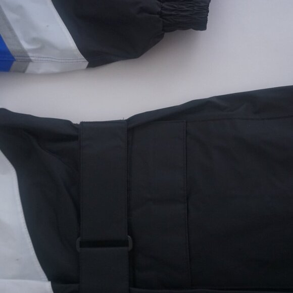 VTG '80S Tourmaster Riding Apparel Blue Black Biker Nylon Waterproof Jacket XS - Picture 6 of 11